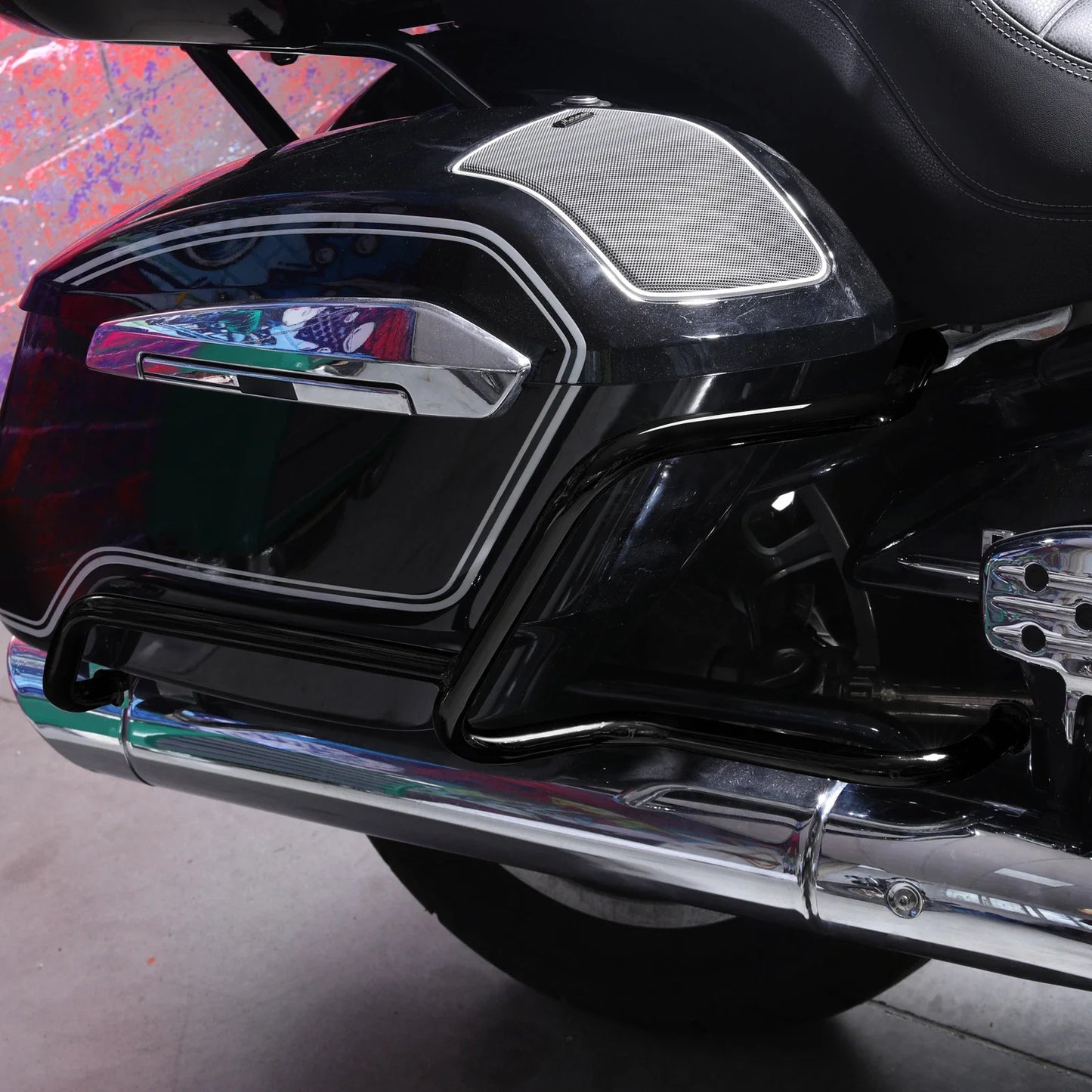 Saddlebag Guard Side Protector Bars for BMW R18 B Transcontinental (2022-2023)