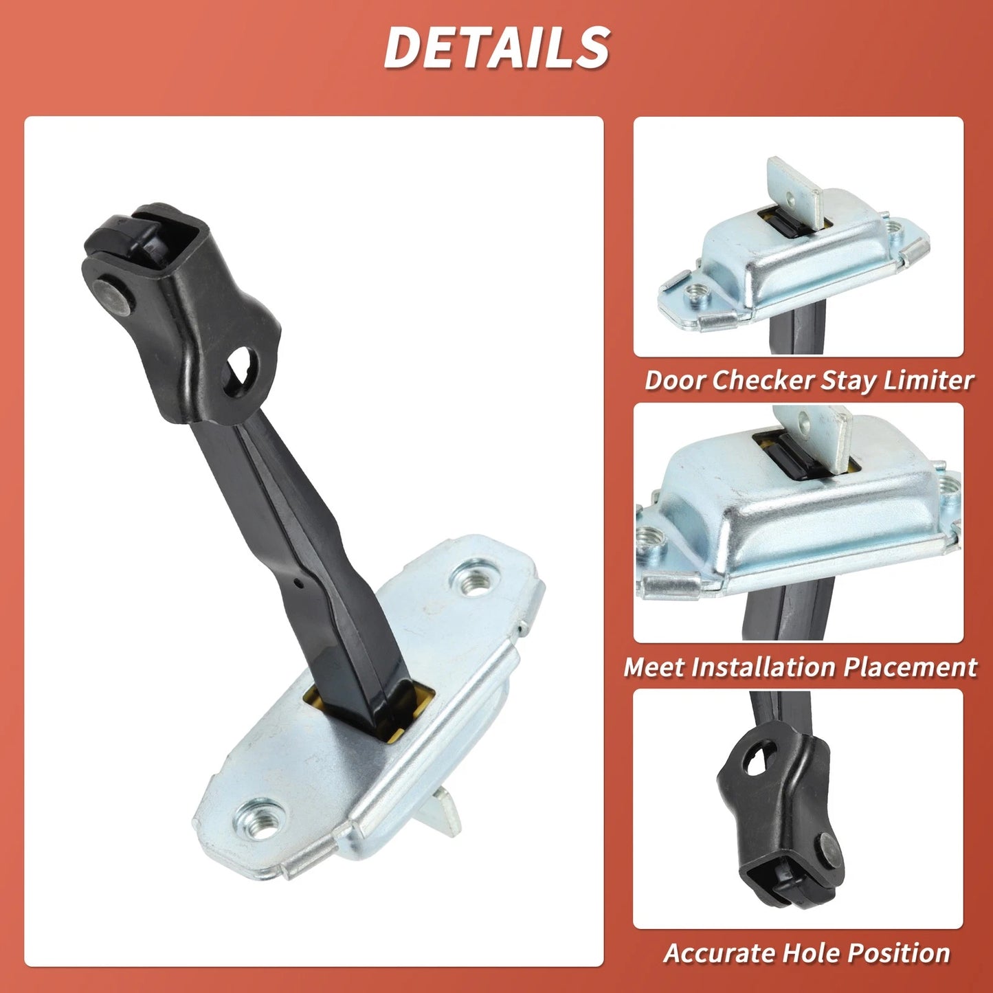 Rear Right Door Check Strap for Kia Forte (2014–2018) No.79490B5000