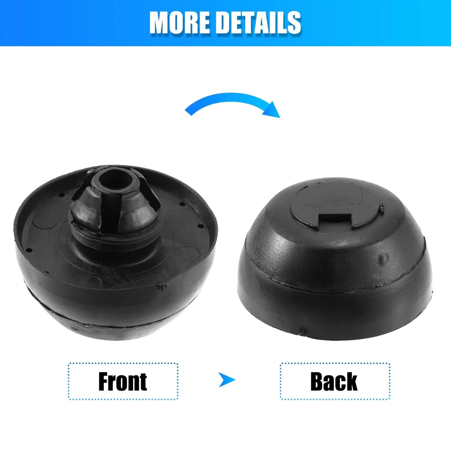 2 x Jacking Support Plug Lift Block Pad for Mercedes-Benz S430 (1998-2005)