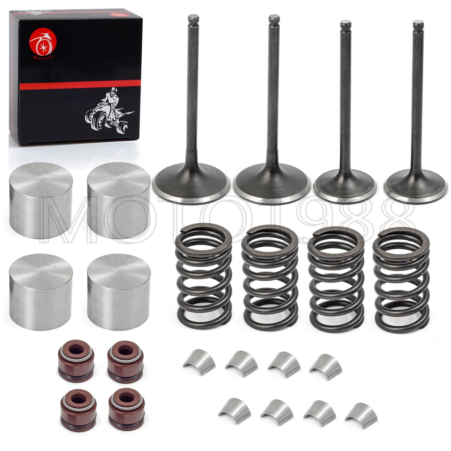 Intake & Exhaust Valve Spring Seal Kit for Suzuki LTZ400 (2005–2014)