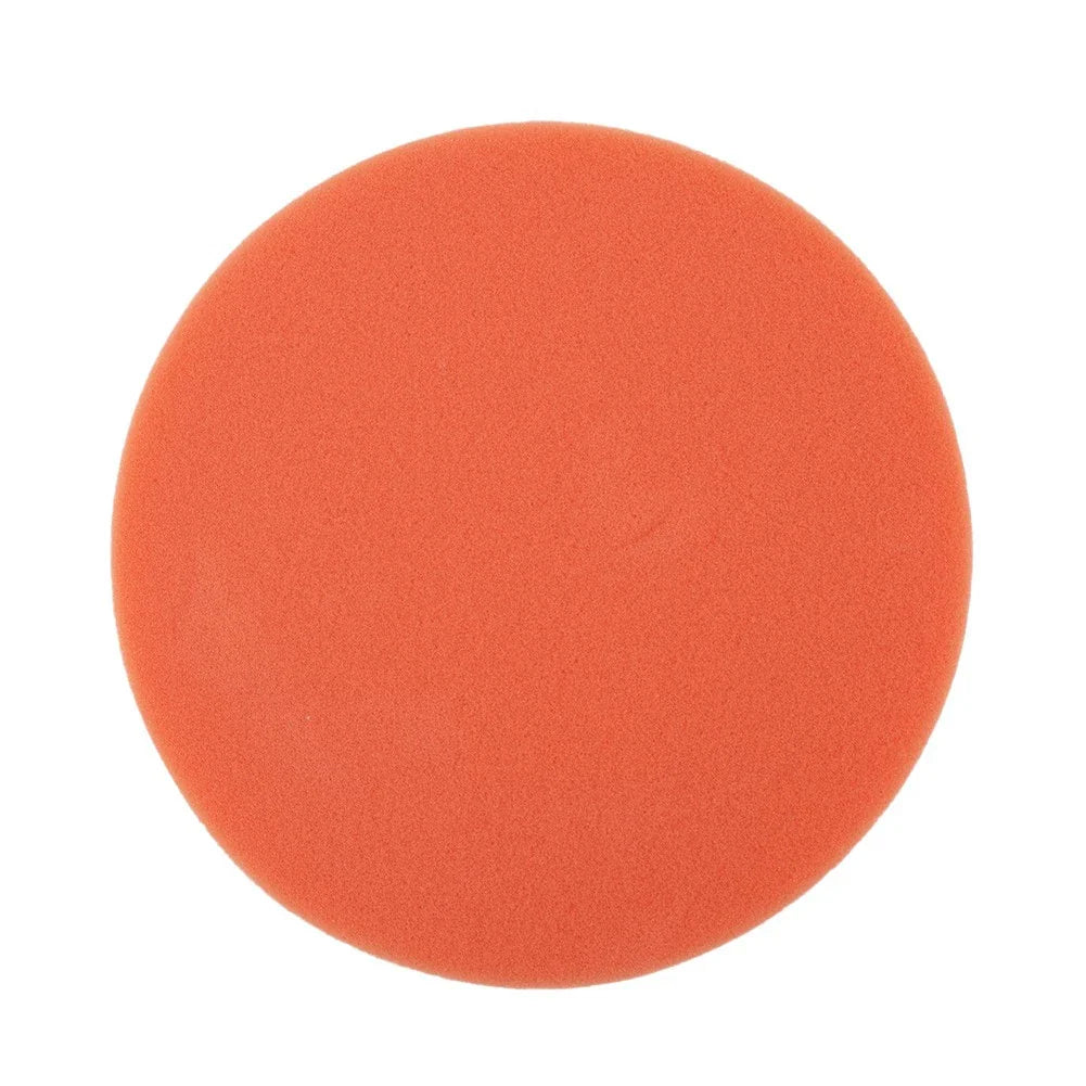 180mm Orange Sponge Foam Buffer Polishing Pads for Car
