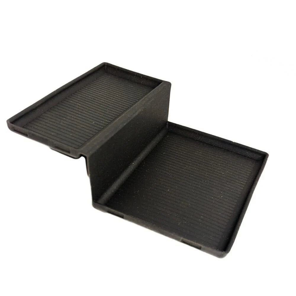 Black Rubber Mat Insert Center Console for Dodge Ram 2500 3500 (2010-2015)