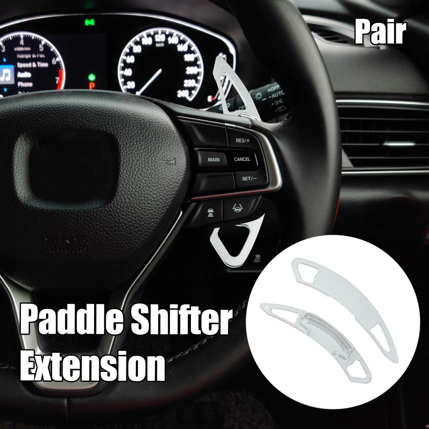 Paddle Shifter Set Aluminum Alloy for Honda Spirior (2015-2018)