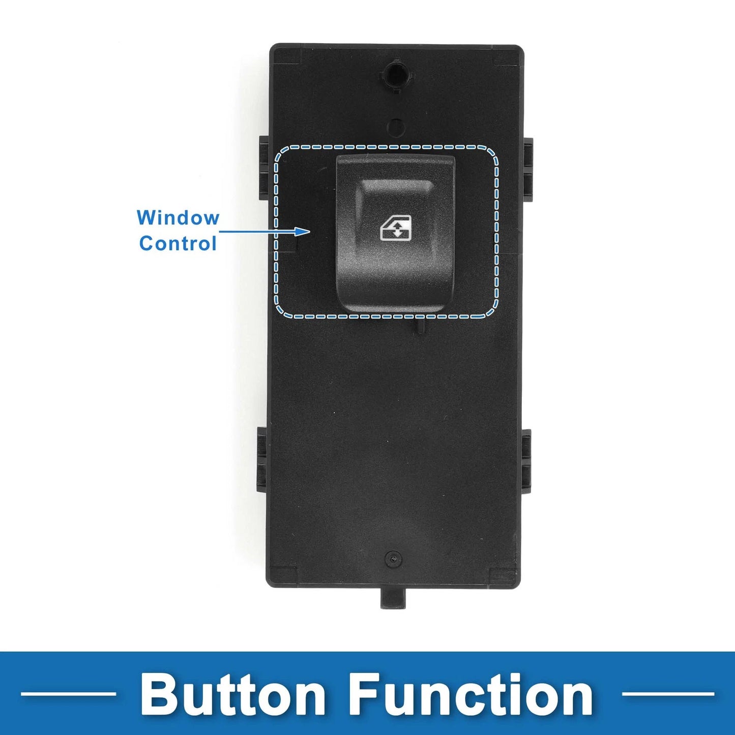 Front Power Window Switch for Chevrolet Silverado 1500 2500 3500 (No. 23436336)