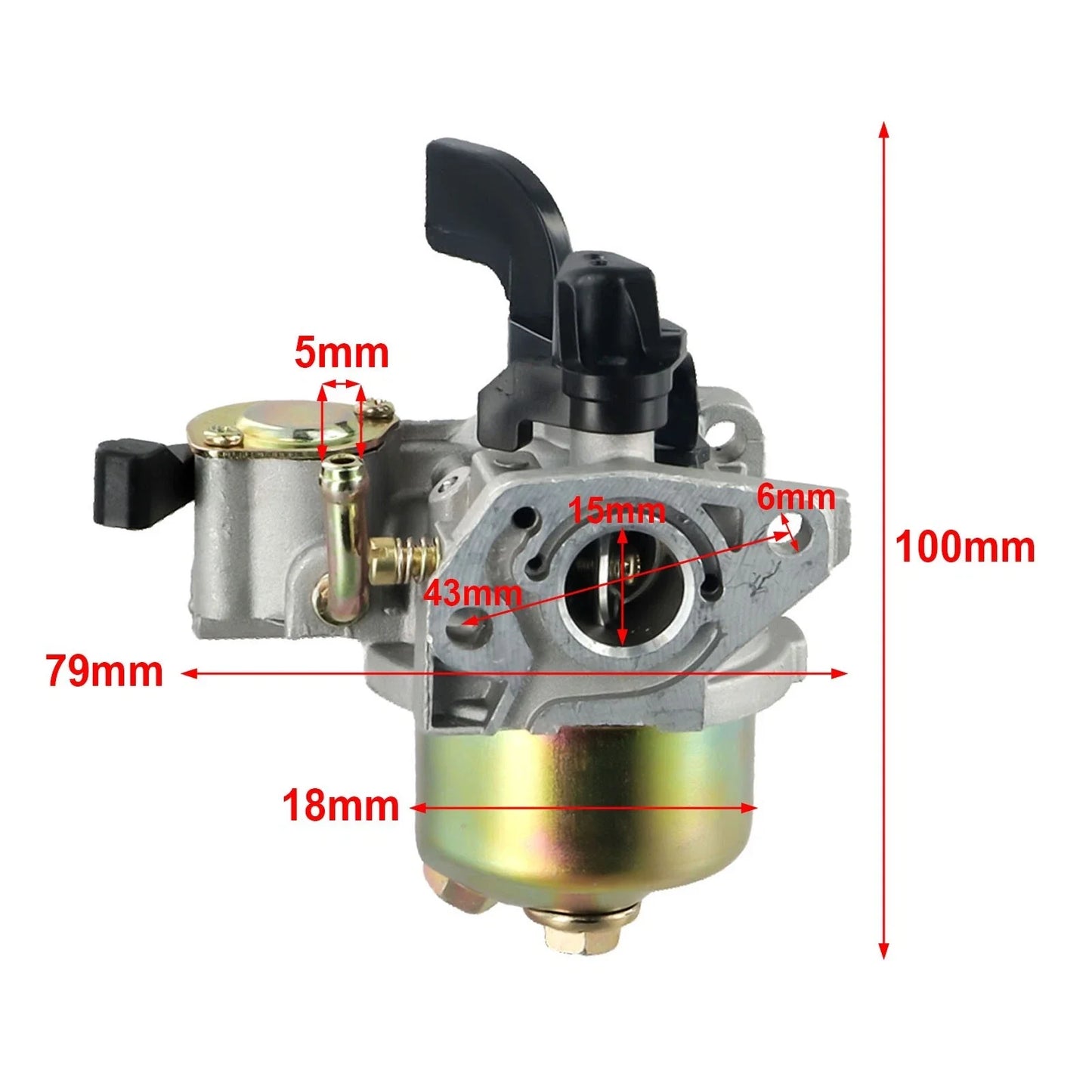 Carburettor Cement Mixer for Belle Minimix G100 GXH50 Petrol Engines
