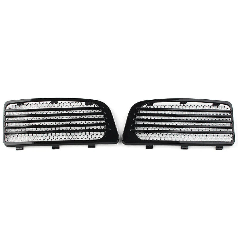 Black Lower Fairing Radiator Screen Guard Grills for Harley Touring (14-20)