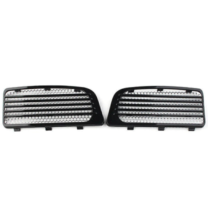 Black Lower Fairing Radiator Screen Guard Grills for Harley Touring (14-20)