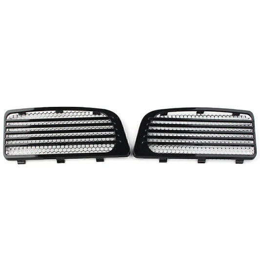 Black Lower Fairing Radiator Screen Guard Grills for Harley Touring (14-20)