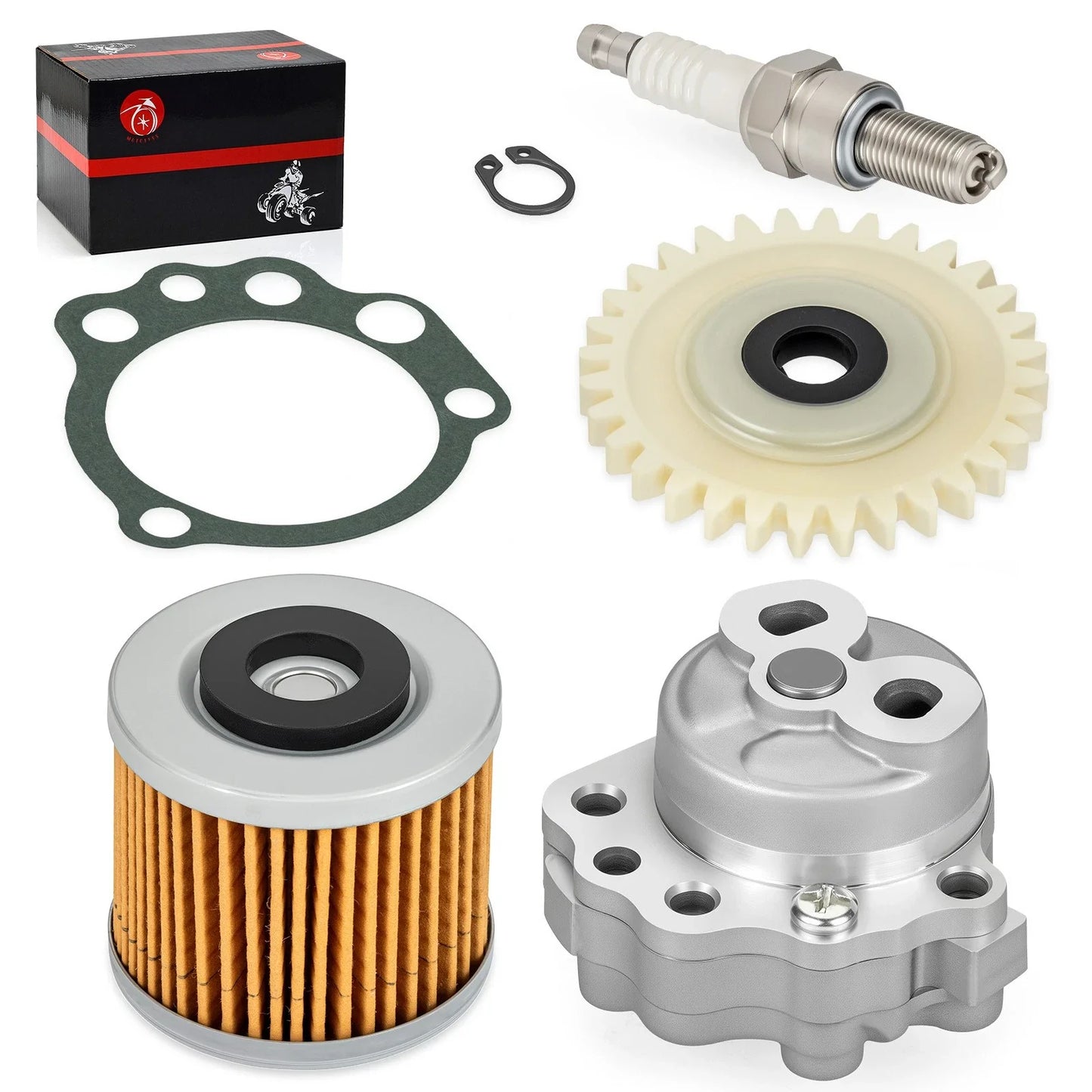 Oil Pump & Drive Gear Filter Kit for Yamaha Raptor 700 700R (2006–2024)