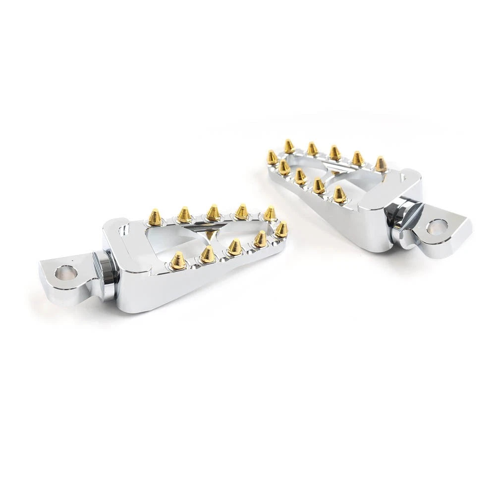 CNC Male Mount Foot Pegs for Harley Touring Sportster Dyna Softail