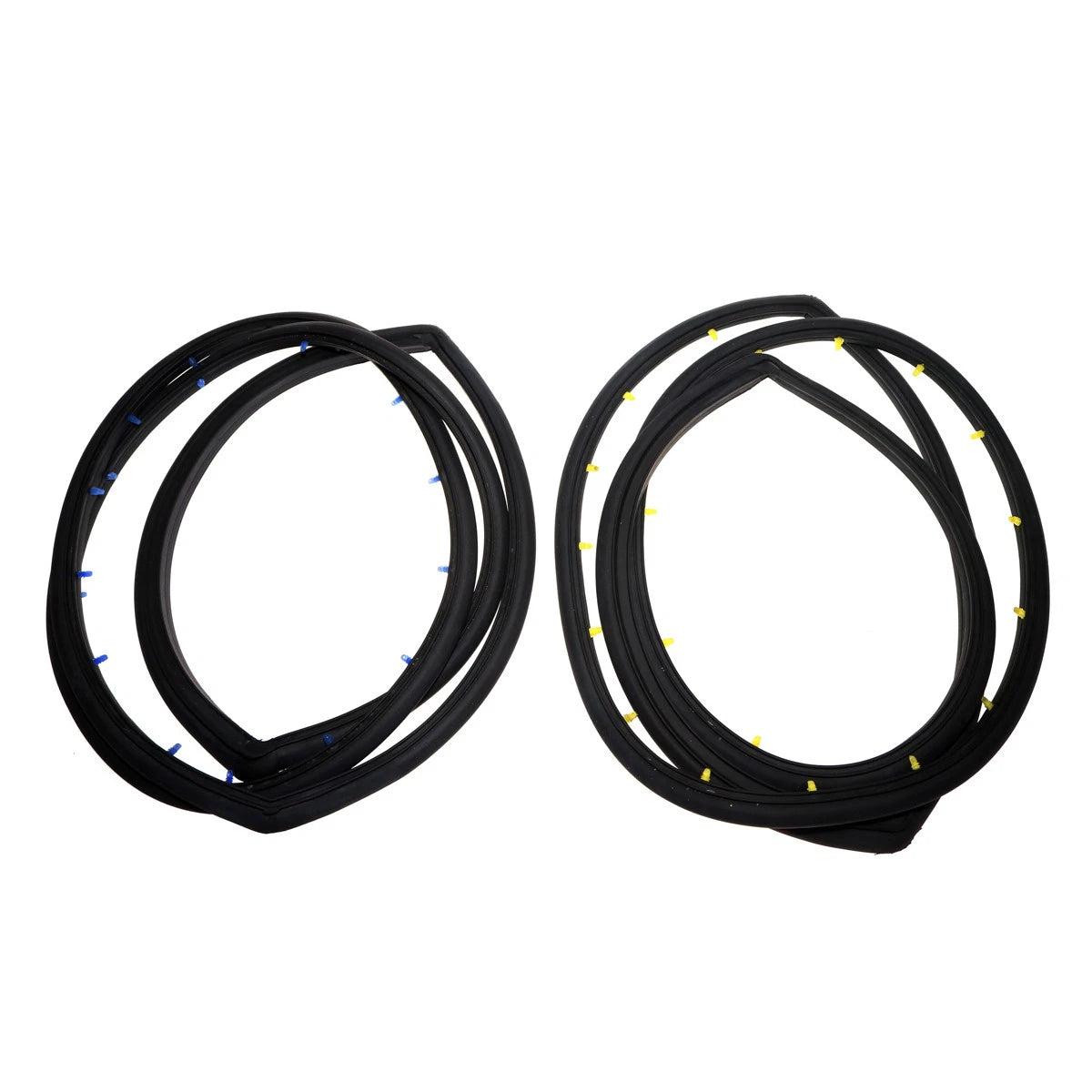 Rear Door Weatherstrip Pair for Toyota Corona (T130, XT130, RT134, TT132)