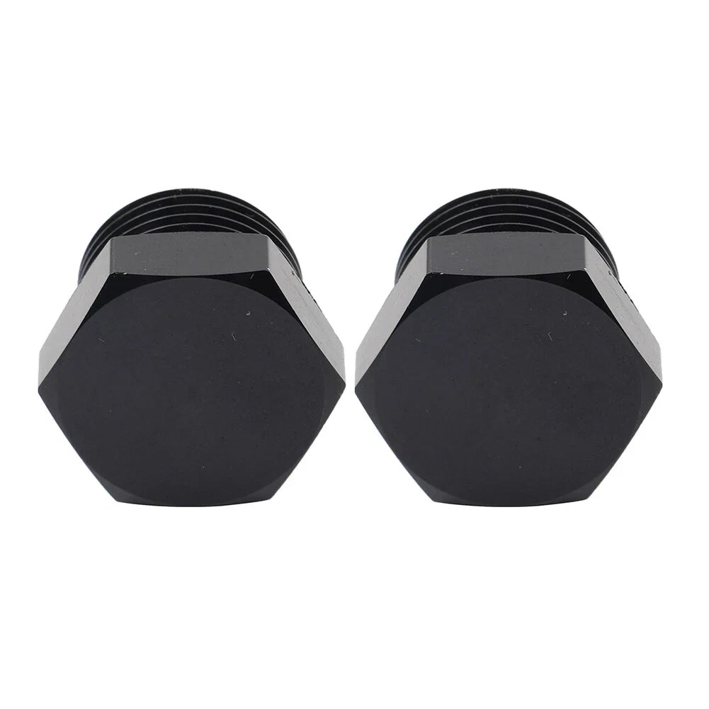 Aluminum 8AN Block Off Cap ORB Plug Male Fitting Adapters