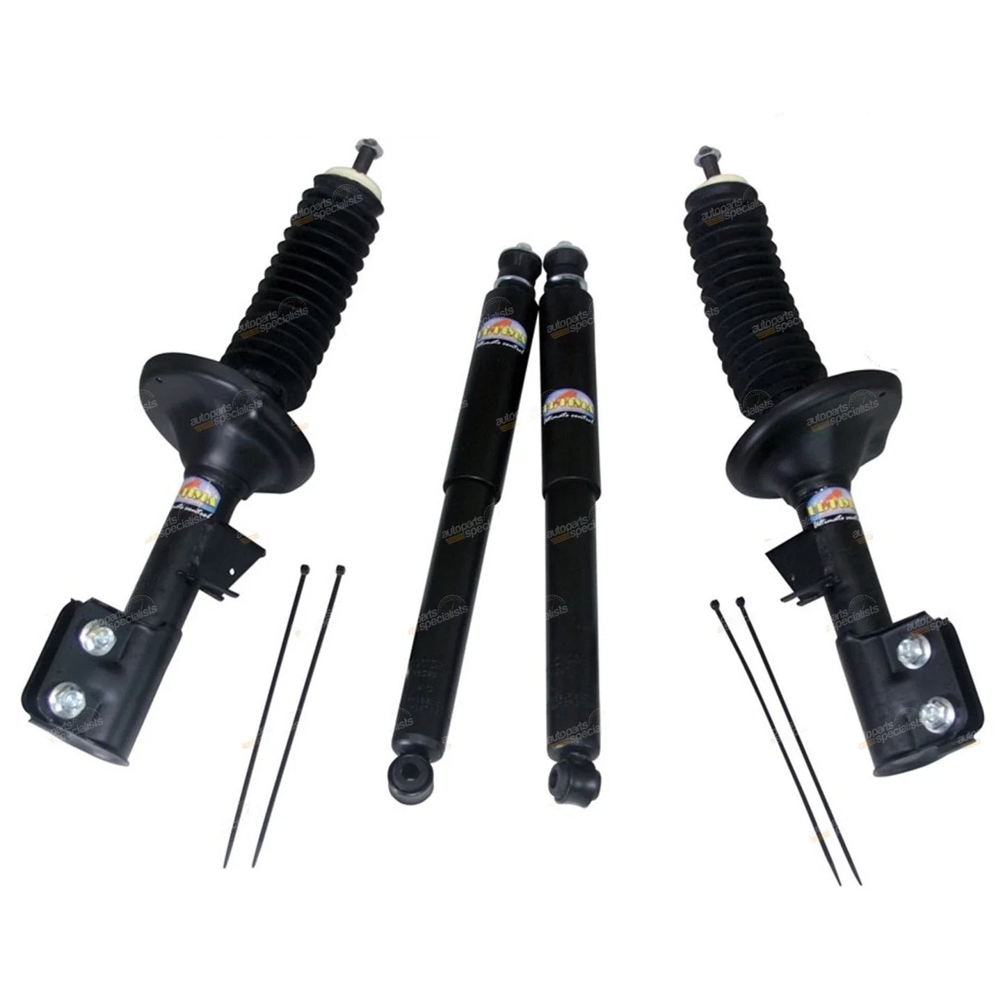 Front & Rear Struts + Shock Absorber Set 2 x for Commodore VR-VS (1993–1997)
