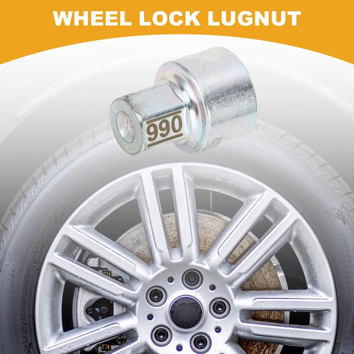 Wheel Lock Lug Nut Antitheft Removal Key Socket for BMW MINI Cooper