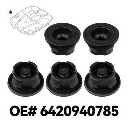 5 x Engine Cover Grommet Buffer Trim for Benz W204 W212 W461 W164 W221