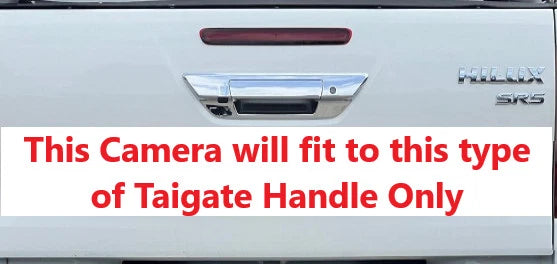 Tailgate Backup Reverse Camera for Toyota Hilux (2015–2023)