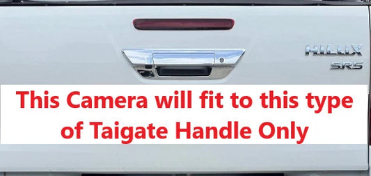 Tailgate Backup Reverse Camera for Toyota Hilux (2015–2023)