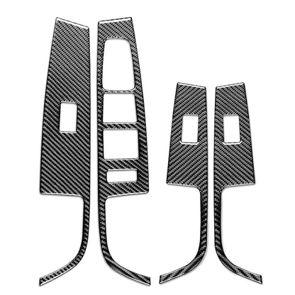 Carbon Fiber Window Lift Switch Panel Cover for Hyundai Sonata (2015-2019)