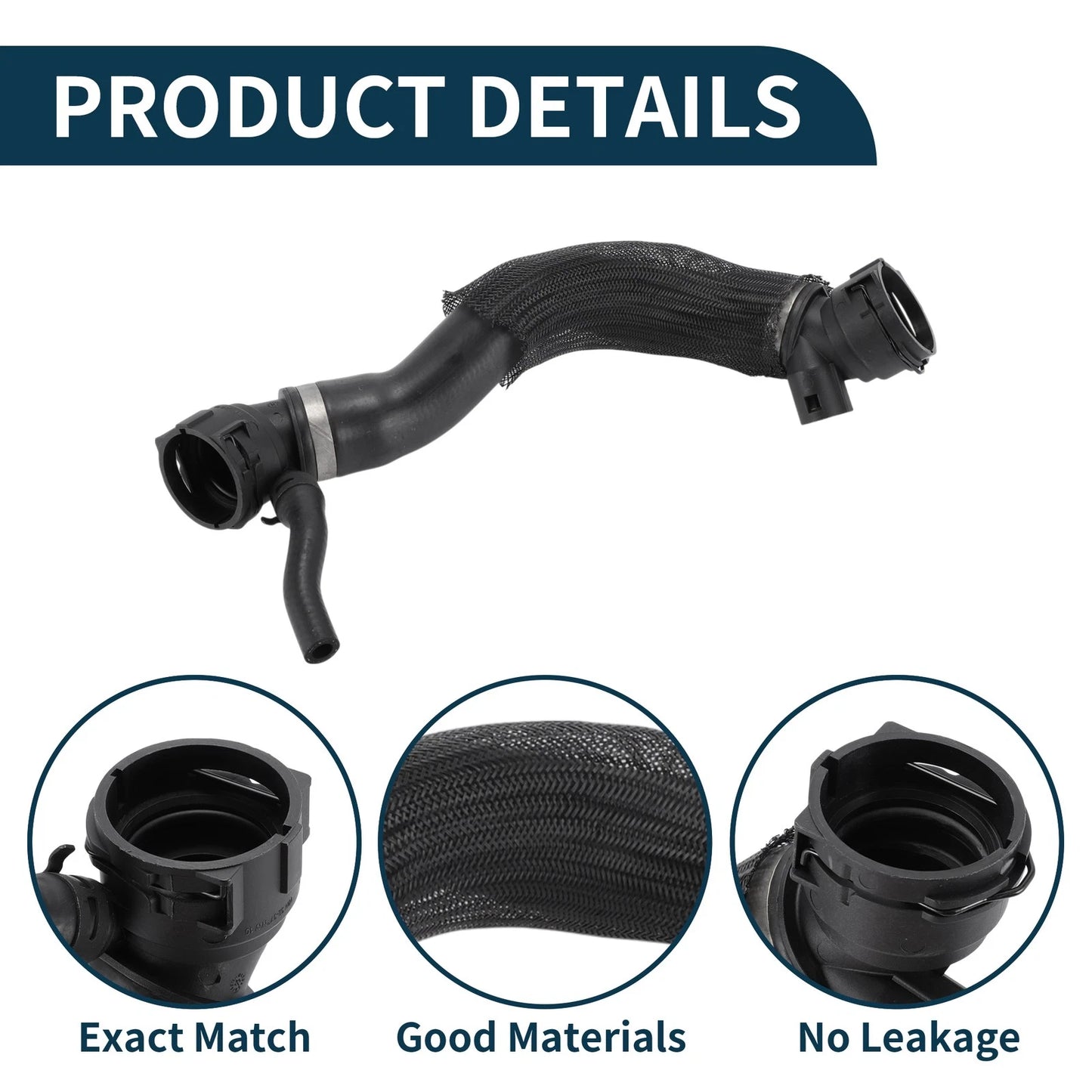 Radiator Hose No. 17127575427 for BMW 5er (2010–2013)