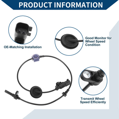 ABS Wheel Speed Sensor No. 90766355 for Chevrolet Cruze (2011–2016)