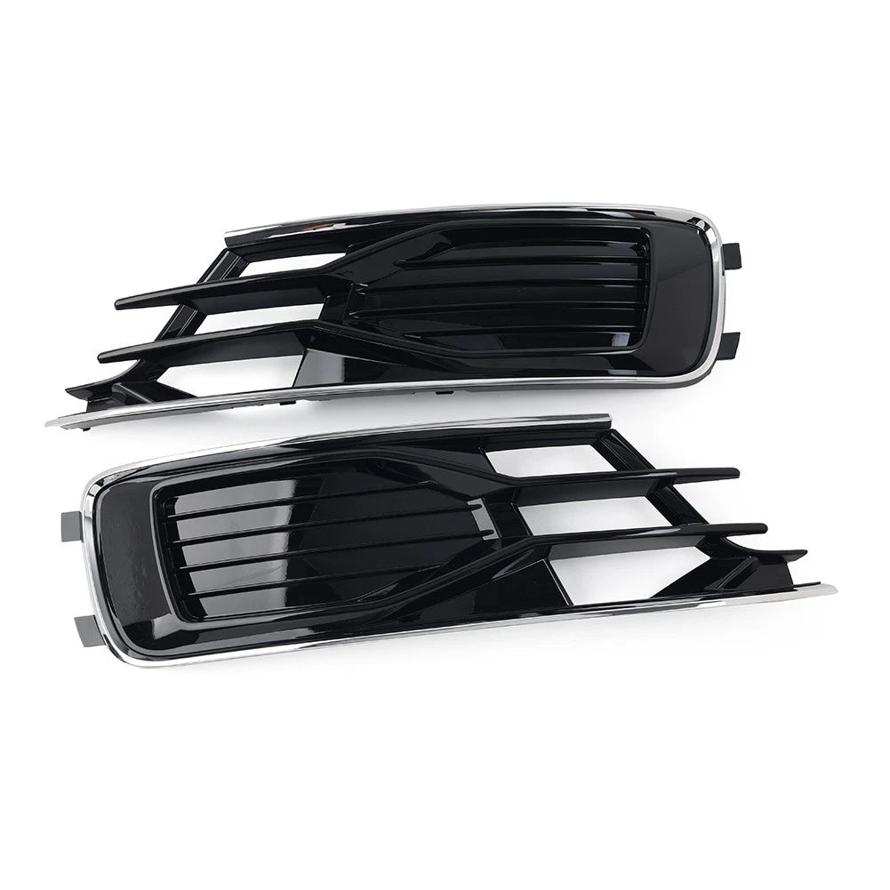 Set of 2 Front + 2 Rear Wiper Blades for Audi Q7 (2006–2015) Rubber Black