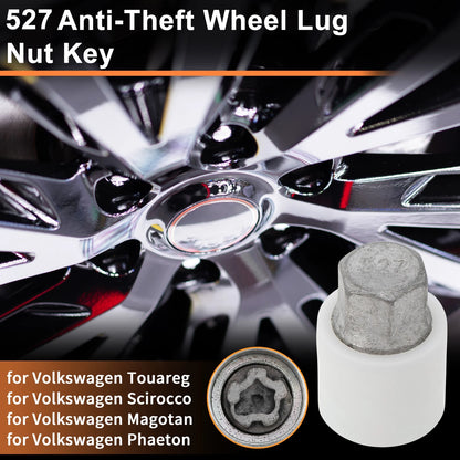 Wheel Lock Lug Nut for Volkswagen Touareg (2004–2017) #527