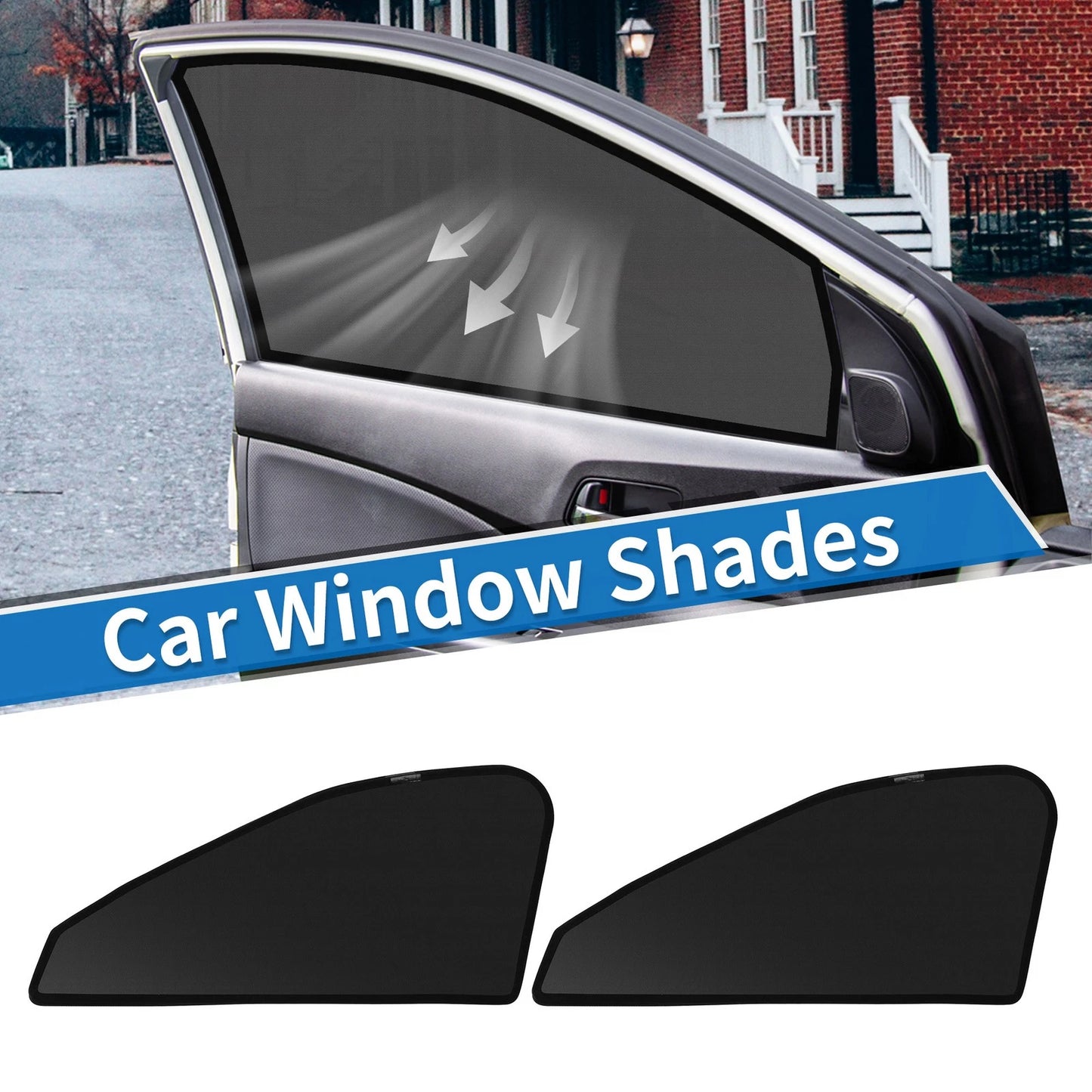 Car Window Cover for Mazda CX-5 (2017–2023) KFEP/KF5P/KF2P Net Black