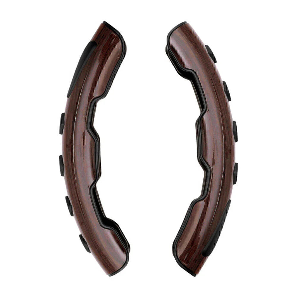 Brown ABS Non-Slip Steering Wheel Covers for Honda Civic Accord CRV