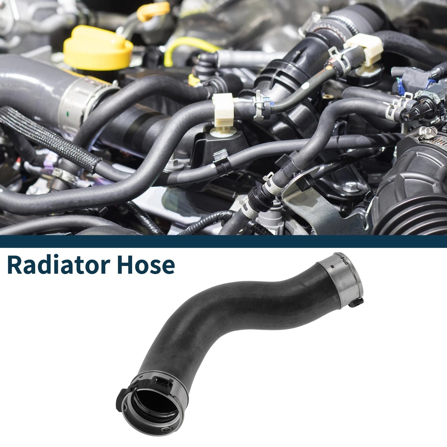 Radiator Hose for Nissan Navara D23 (2015–2021) No. 144634KV2A Rubber