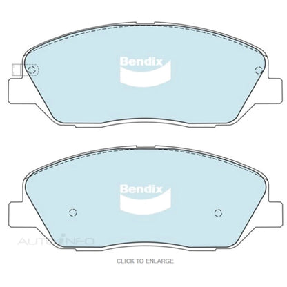 Set of 4 Front Disc Brake Pads for Kia Grand Carnival (2006–2010)