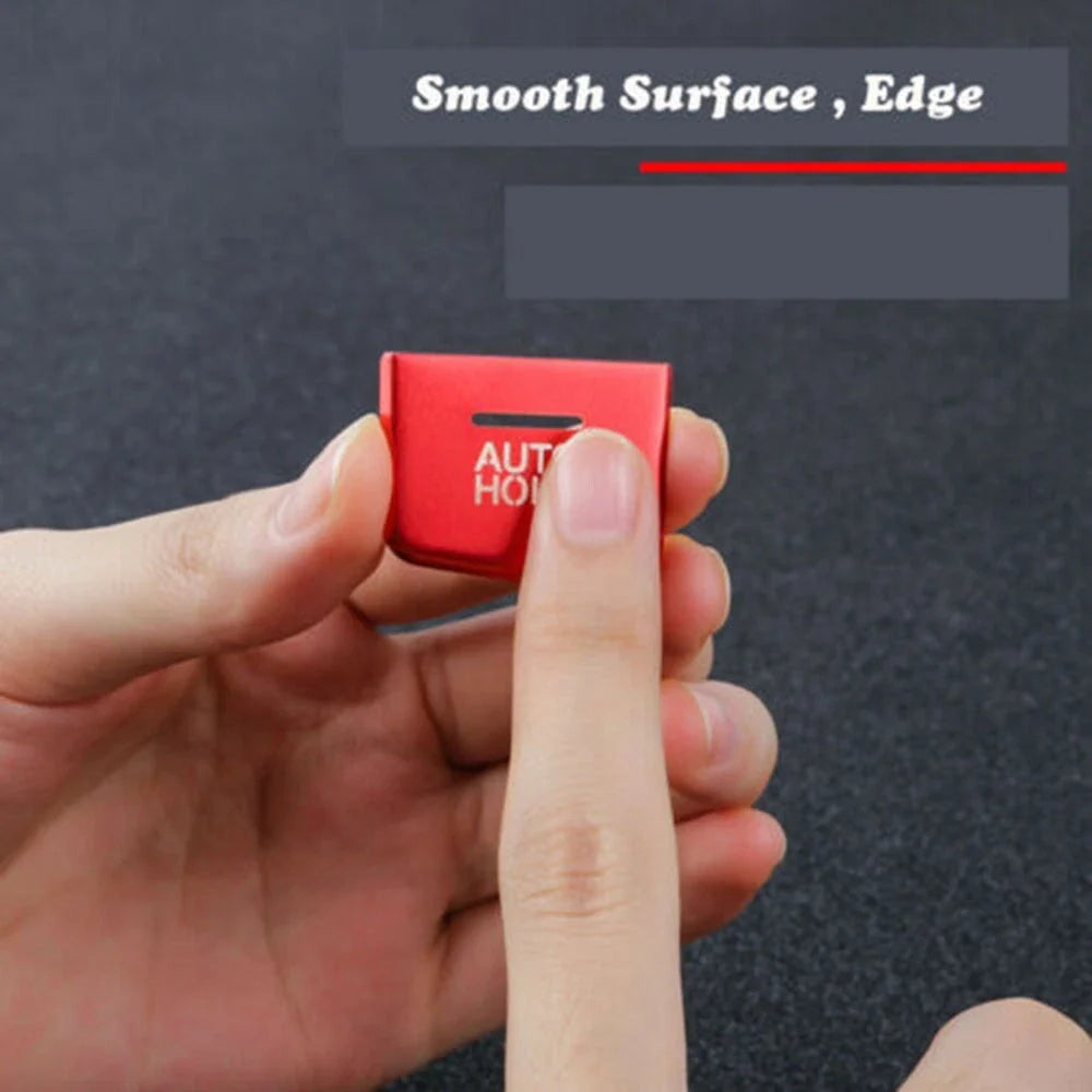 Cap Button Covers for Mazda 3 6 CX-5 Red Aluminum Alloy EPB Park