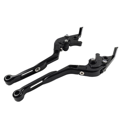 CNC Extendable Brake Clutch Levers for BMW G310R G310GS (2017-2021) Black