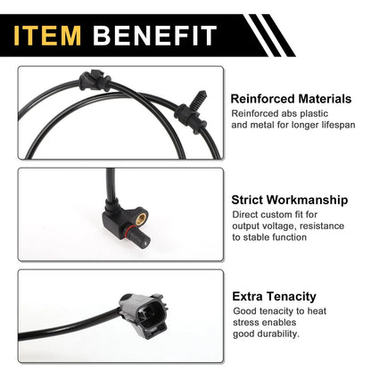 ABS Wheel Speed Sensor for Dodge Ram 3500 2003-2005 Front Left & Right