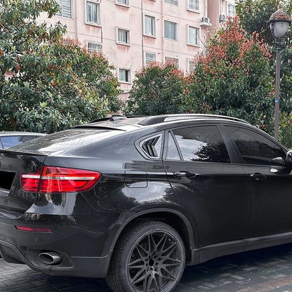 Rear Side Window Louver Vent Cover Trim Add-On for BMW X6 (2008–2014)
