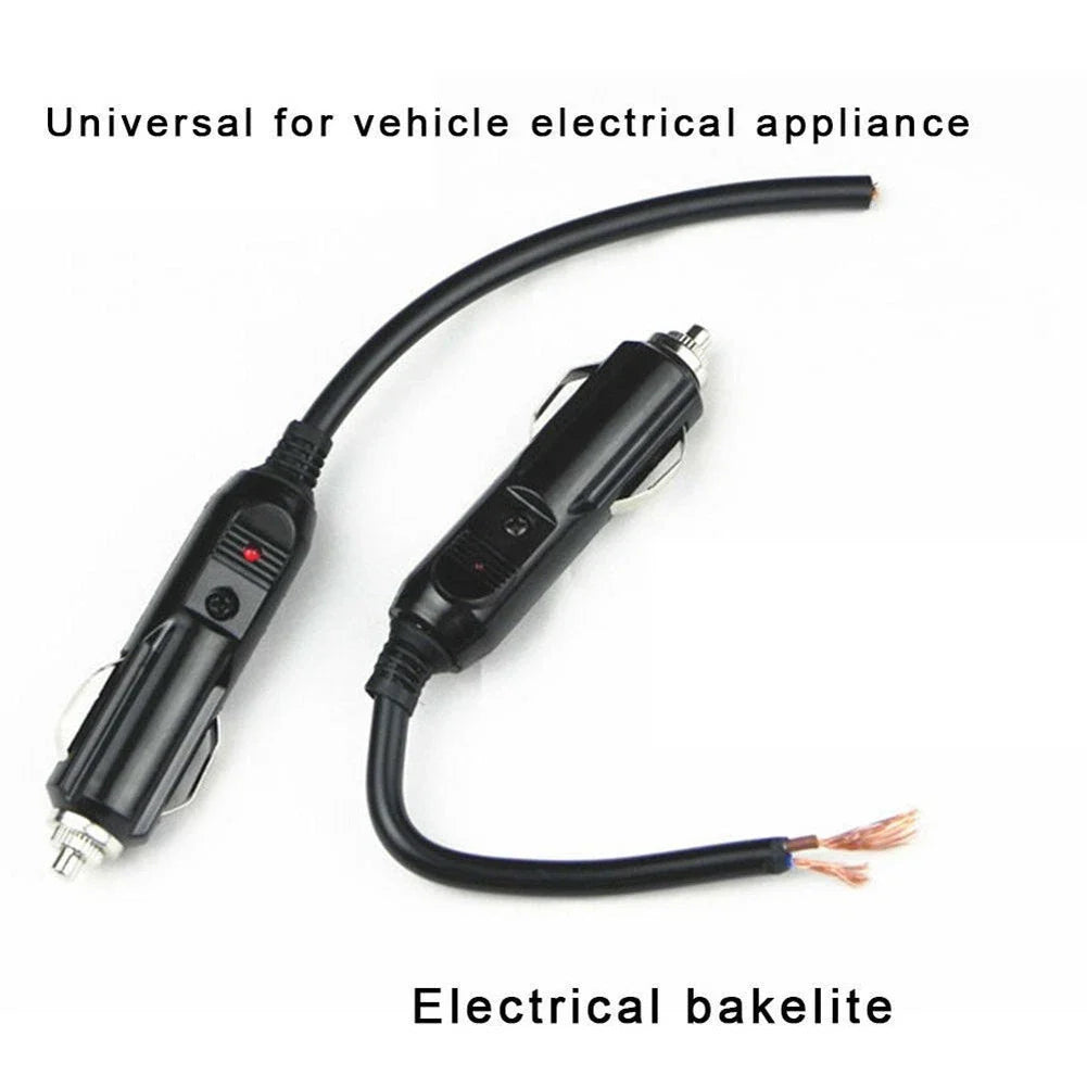 12V Power Connector for Cars and Vans with Red Indicator