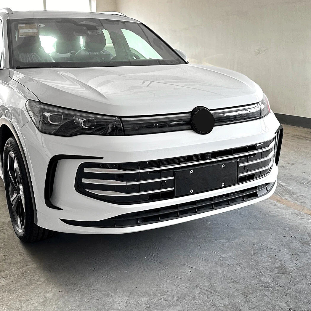 Gloss Black Side C Blade Trim Canards for Tiguan MK3 (2024–2024)