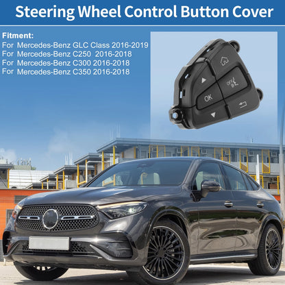 Steering Wheel Button for Mercedes-Benz GLC Class (2016–2019) No.A0999050200 Left
