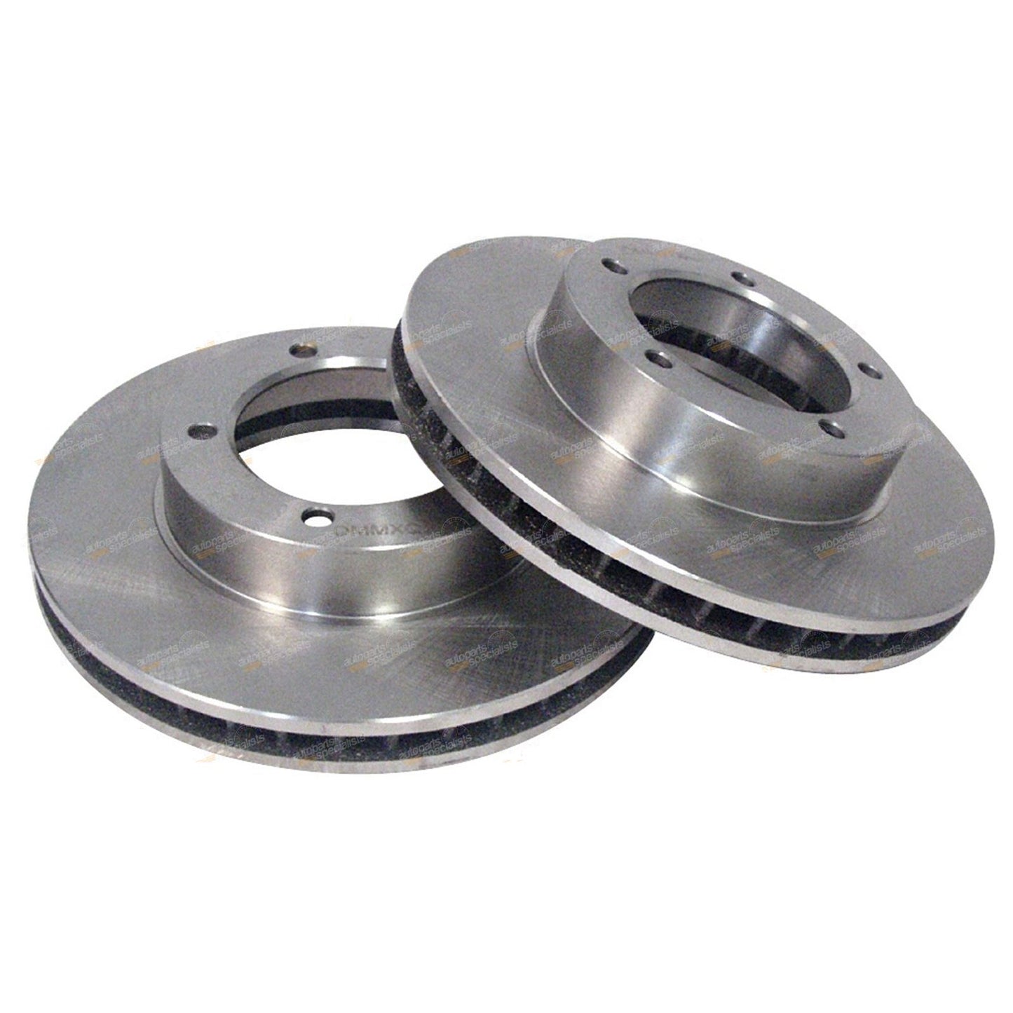 2 Front Disc Brake Rotors for Subaru Impreza (1998–2014)