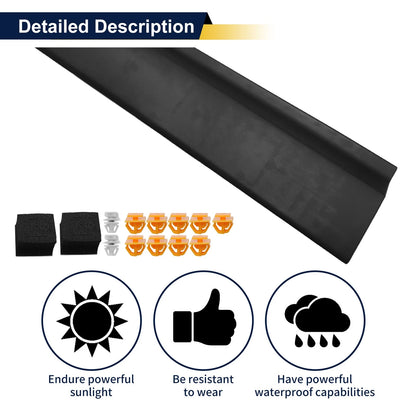 Front Left Door Lower Trim Panel No. 877214Z000 for Hyundai Santa Fe XL (2013–2019)