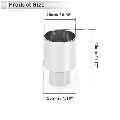 Wheel Lock Lugnut Antitheft Key Socket for Jeep Compass (2007–2023)