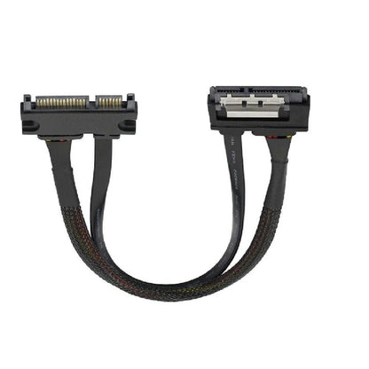 22Pin SATA Power Extension Cable Male to Female Data Cord 50cm