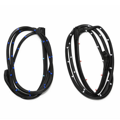 Set of 2 Rear Door Weatherstrips for Toyota Fortuner (2015–2025)