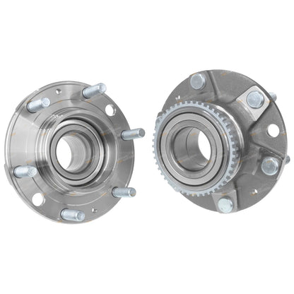 2X Front Wheel Bearing Hubs for Hyundai iLOAD TQ-V (2008-On)