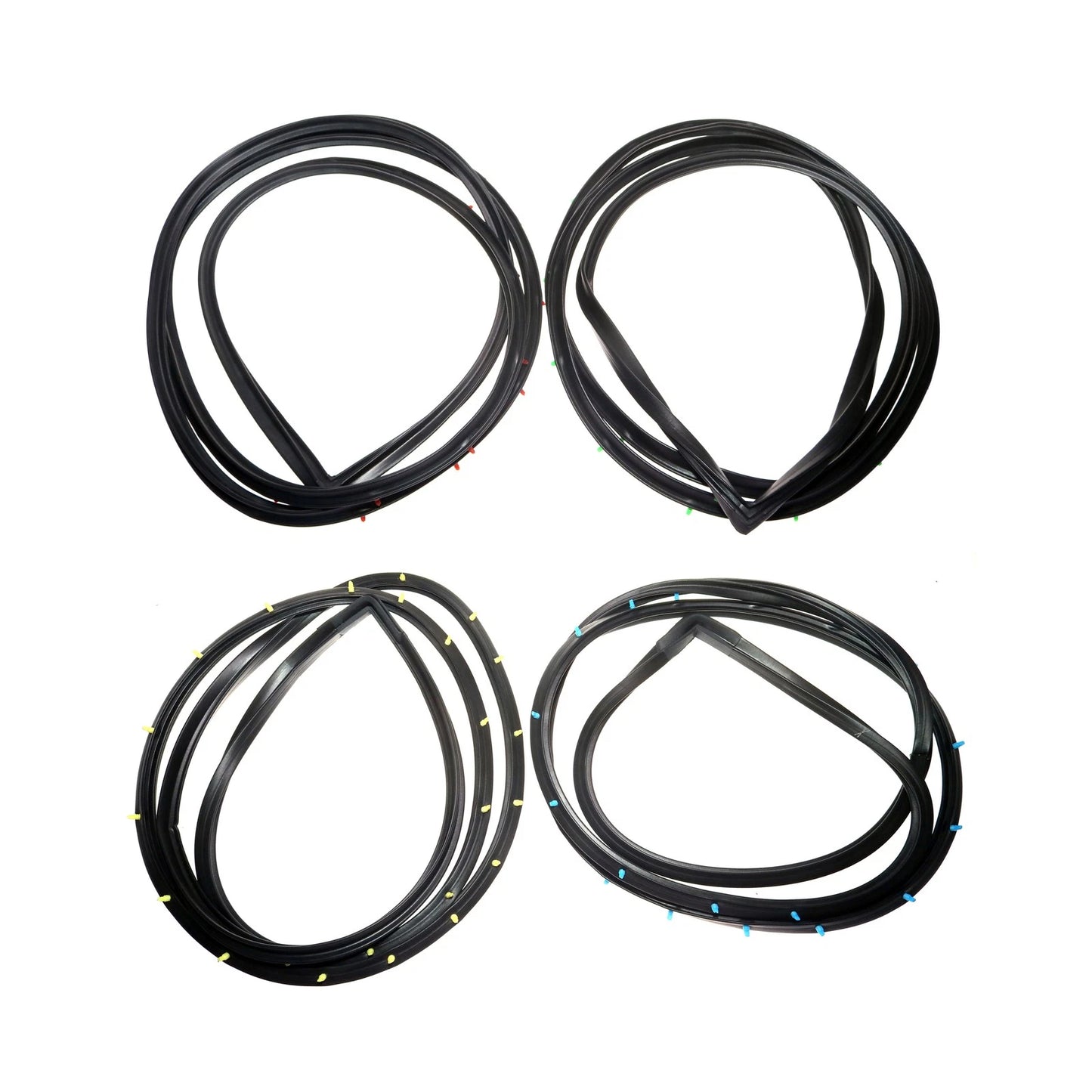 Set of 4 Weatherstrip for Toyota Crown S60 MS60 MS64 MS65 (1971–1974)