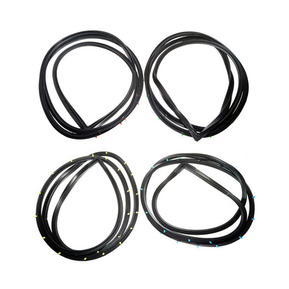 Set of 4 Weatherstrip for Toyota Crown S60 MS60 MS64 MS65 (1971–1974)