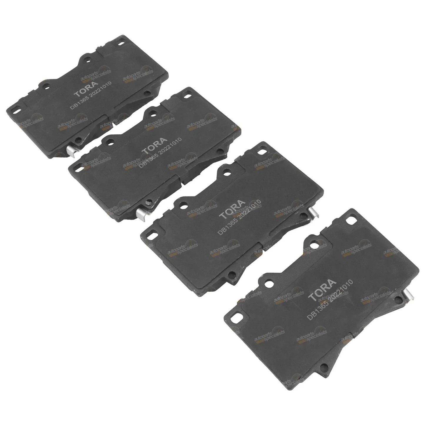 4x4 Front Disc Pads for Toyota HZJ105/FZJ105/HDJ105/VDJ76/VDJ78/VDJ79 (1998–2007)