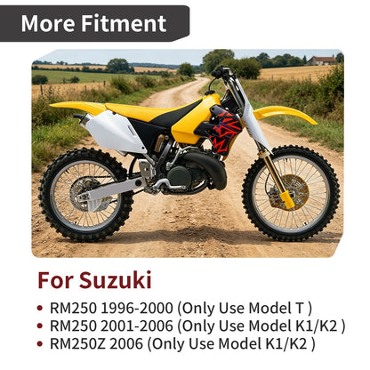 Clutch Pressure Plate Inner Hub & Lock Washer for Suzuki RM250 (1996–2006)