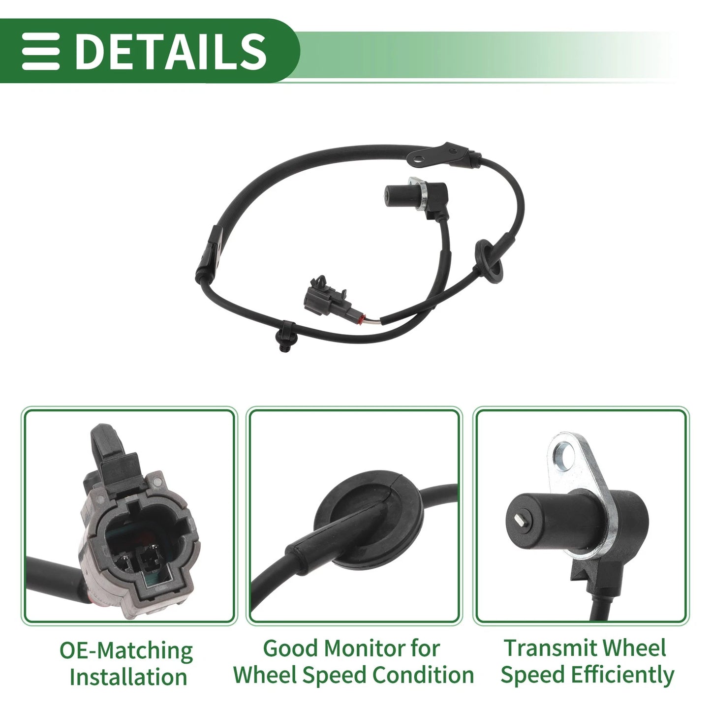 ABS Wheel Speed Sensor No. 479109E000 for Nissan Altima (1998–2001)
