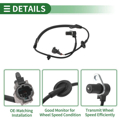 ABS Wheel Speed Sensor No. 479109E000 for Nissan Altima (1998–2001)