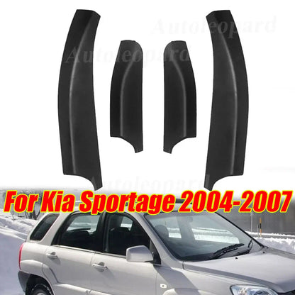 Roof Rack Covers / 4pcs / Black for Kia Sportage (2004–2007)